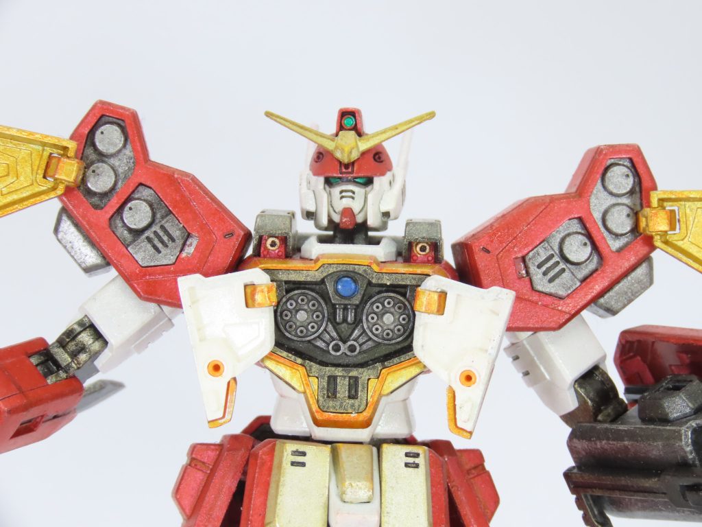 HGAC ガンダムヘビーアームズ メタリック パール塗装–8枚目/制作者:Gタクヨ