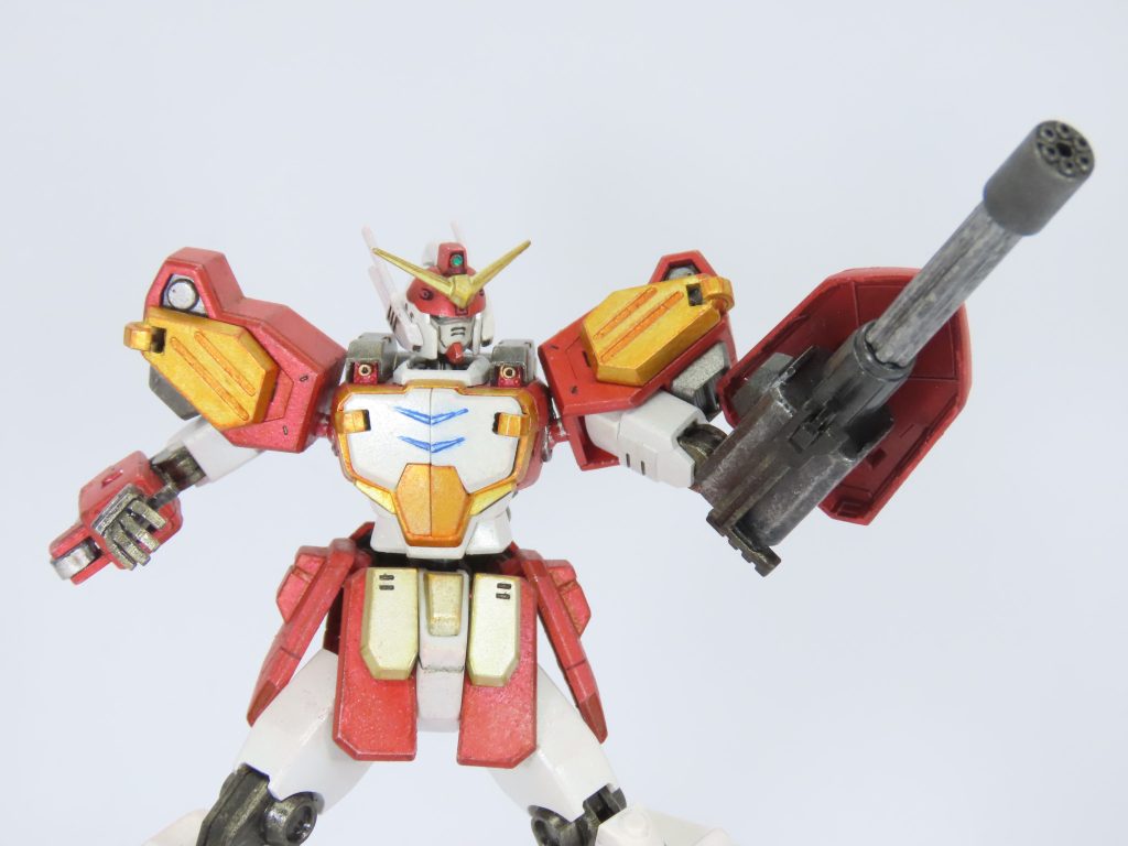 HGAC ガンダムヘビーアームズ メタリック パール塗装–6枚目/制作者:Gタクヨ
