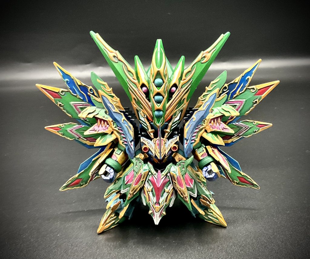 羽部分は表裏でカラーを変えております。