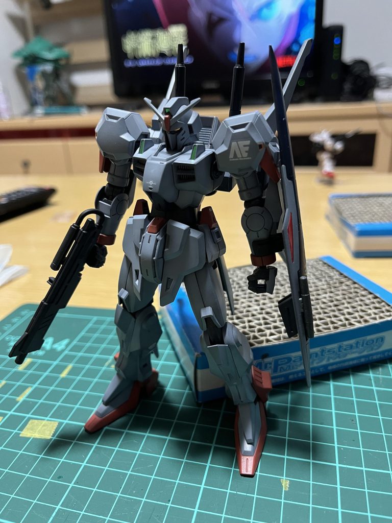 完成直後。これは肉眼の色に近いかも。ご覧いただきありがとうございました。