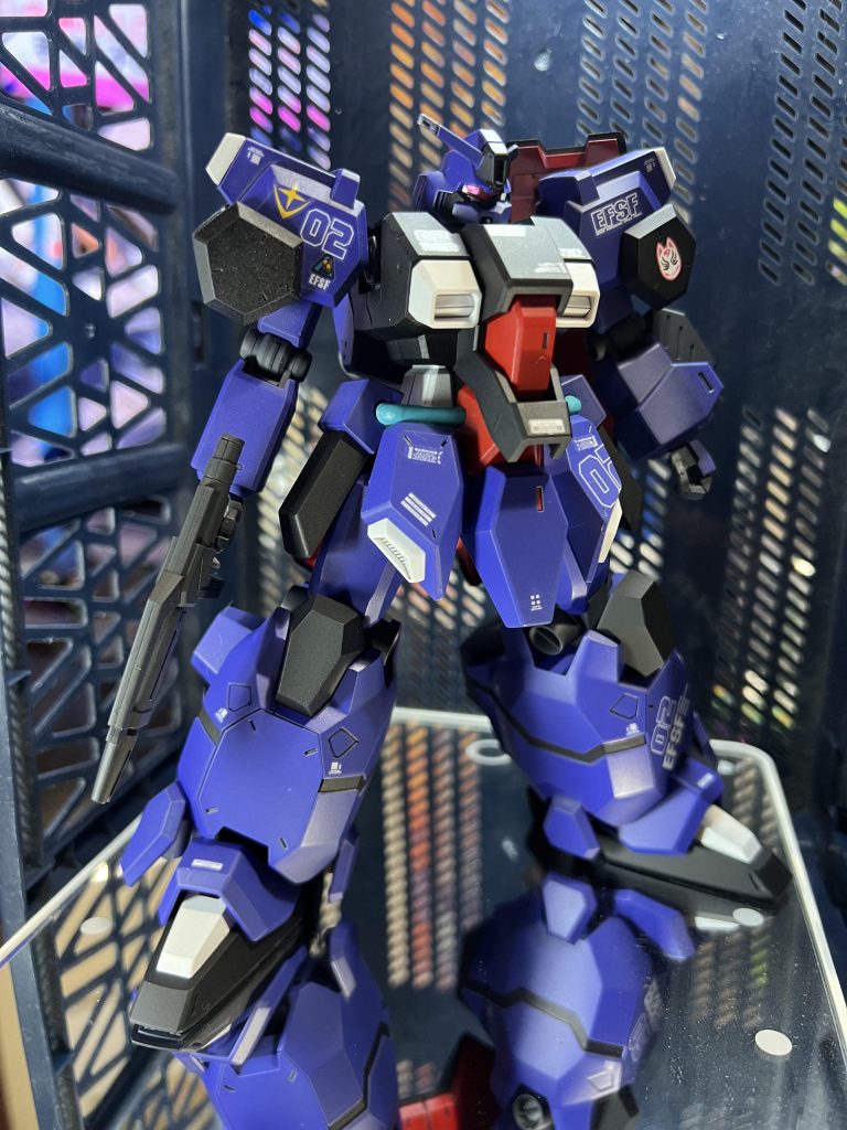 俺専用パーソナルカラーのブルーバイオレットで塗装✨