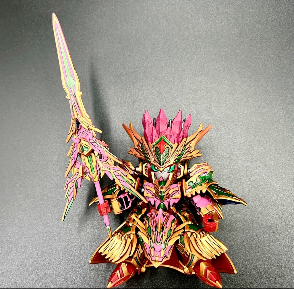 個人的にアーサーは塗るのが一番楽しいSDです！