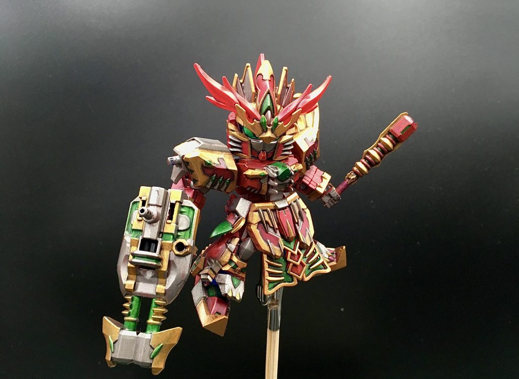 SDガンダム　三国創傑伝『太史慈デュエルガンダム』–3枚目/制作者：TORITORU28