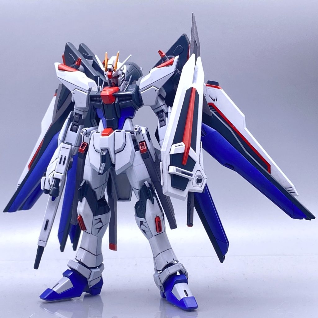 カラーリングはあえてフリーダム風にしましたᕙ( ˙꒳​˙ )ᕗ最後までご覧頂きありがとうございました!(>人<;)