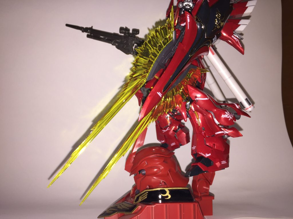 RGだけあってビーム刃も細かい気がする。