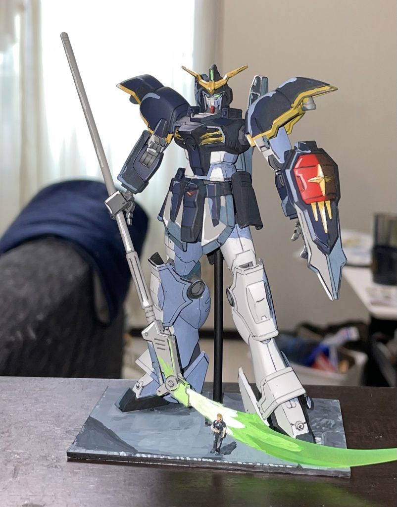 ガンダムデスサイズ  整形色活かし、アニメ塗り–6枚目/制作者：NbHaruto
