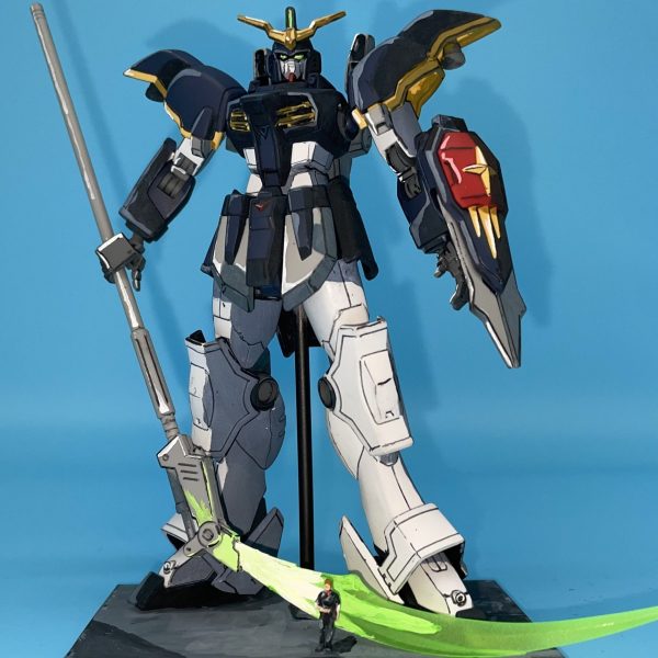 ガンダムデスサイズ  整形色活かし、アニメ塗り