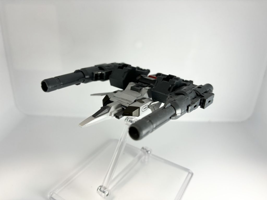 コアフライヤーはエクシードギャラクシーのギャラクシーファイターをベースに製作幅を広くしてインパルスのシルエットを装備できるようにしています(画像のシルエットは未製作のシルエットです)