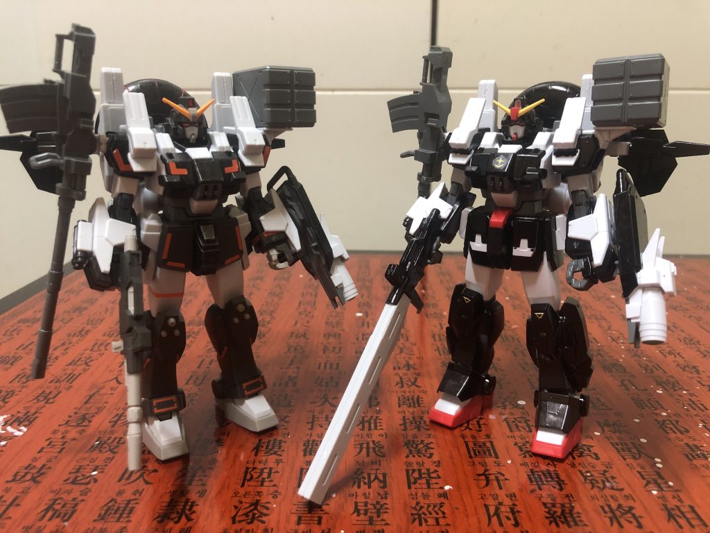 2.0が陸戦特化の機体なら3.0は宇宙戦特化の機体ですかね~以上ブラックディスティニー3.0でした~