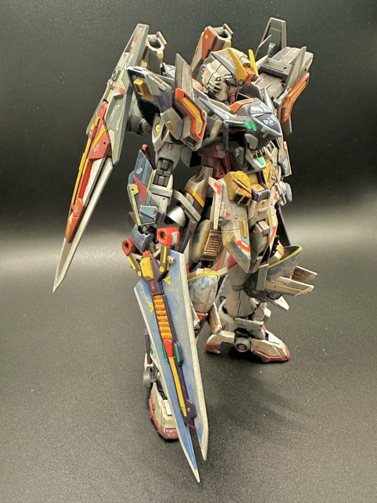 手持ちの武器は手遊びで適当に作ったものです