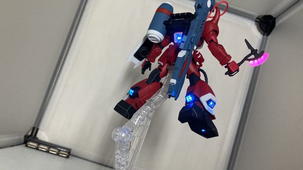 HGガナーザクウォーリア 電飾改造–5枚目/制作者：JINSUBARU