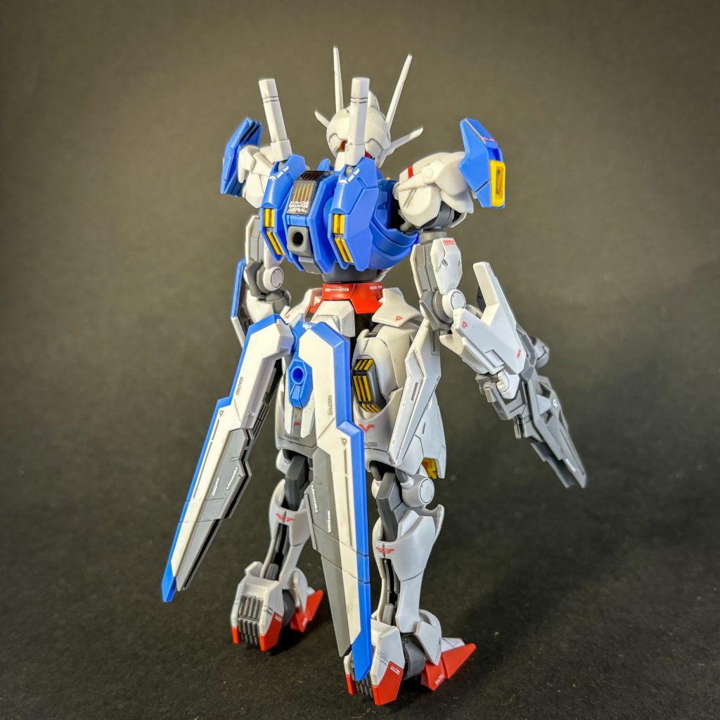 足裏等に使ったグレー色は水星の魔女指定カラーを使用しました