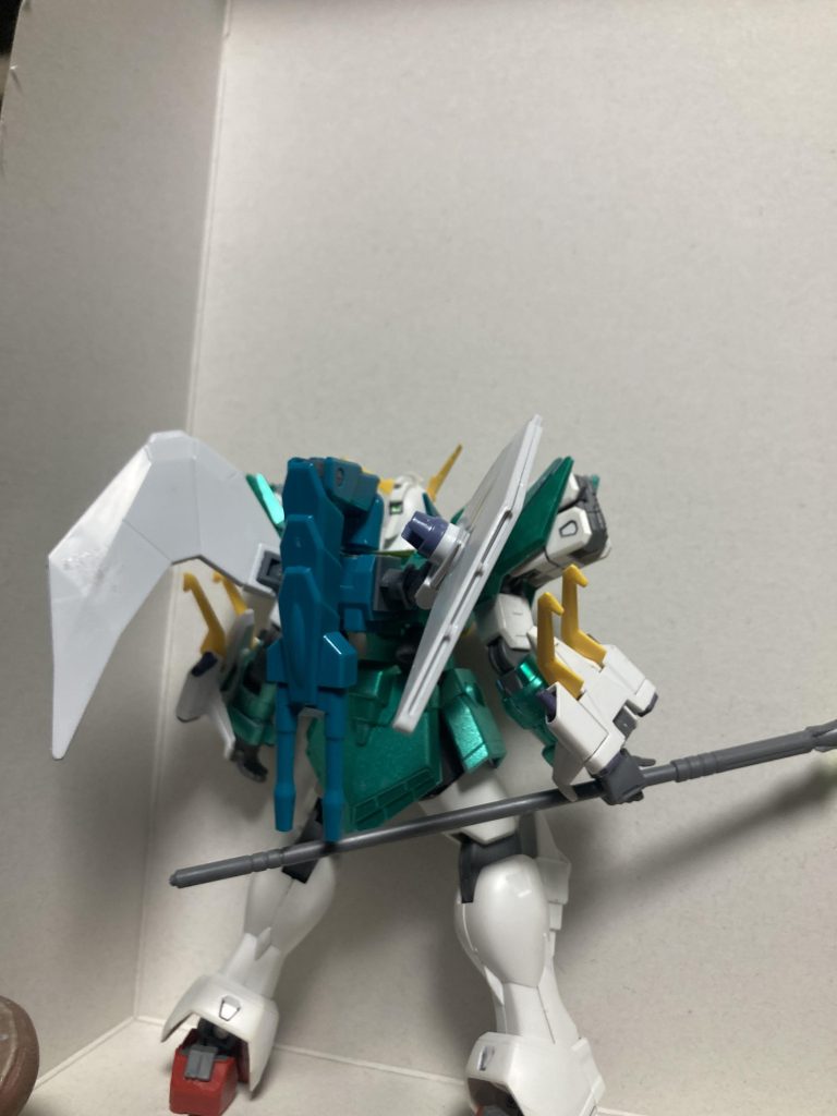 バックパックはまだ塗装してません。