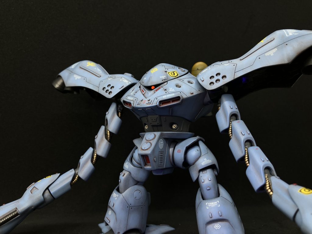 黒立ち上げのグラデーション塗装にしました