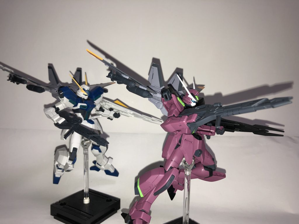 ウィンダム自体ガンダムじゃなければ主役張れるデザインだと思ってるのでお気に入り