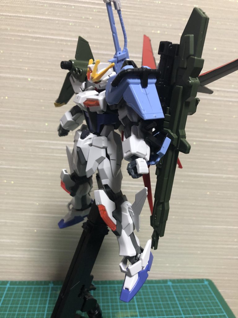 エクシードギャラクシーにパーフェクトストライクの武装をつけてみました