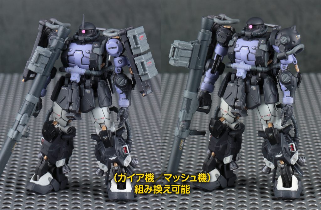 GUNDAM ARTIFACT 高機動型ザクⅡ(ガイア機/マッシュ機)–4枚目/制作者：SAT