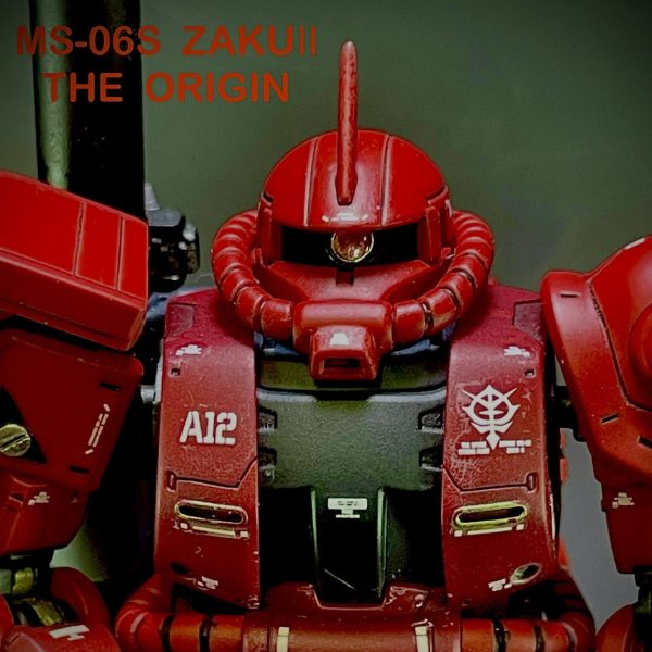 HG1/144 MS-06S ZAKUII（THE ORIGIN版）