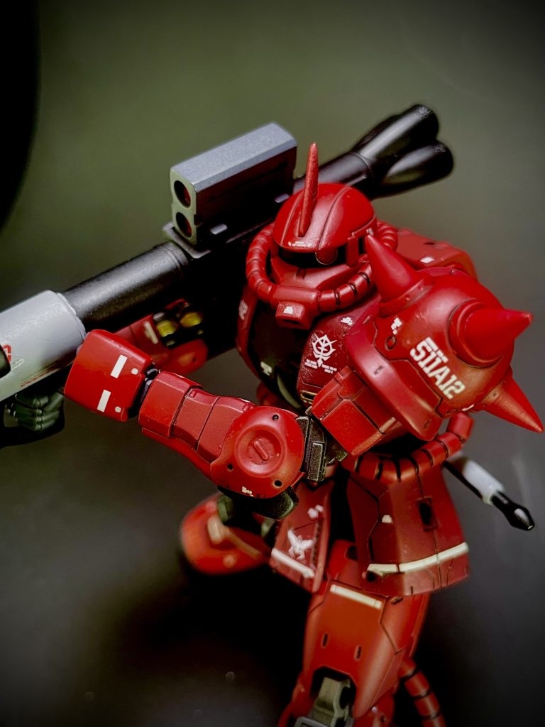 バズーカは5mmほど延長しました。