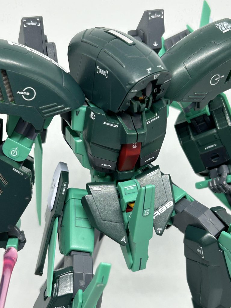 最近気に入っている半光沢コートで仕上げました。