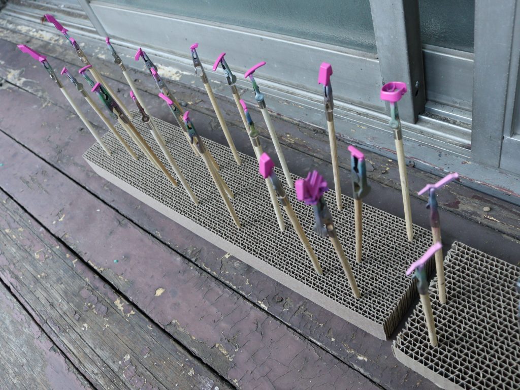 塗装作品 No.15　レイン・ミカムラ専用スターバーニングガンダム　HGBF 1/144 スターバーニングガンダム『ガンダムビルドファイターズ GMの逆襲』–2枚目/制作者：茶雪bravely