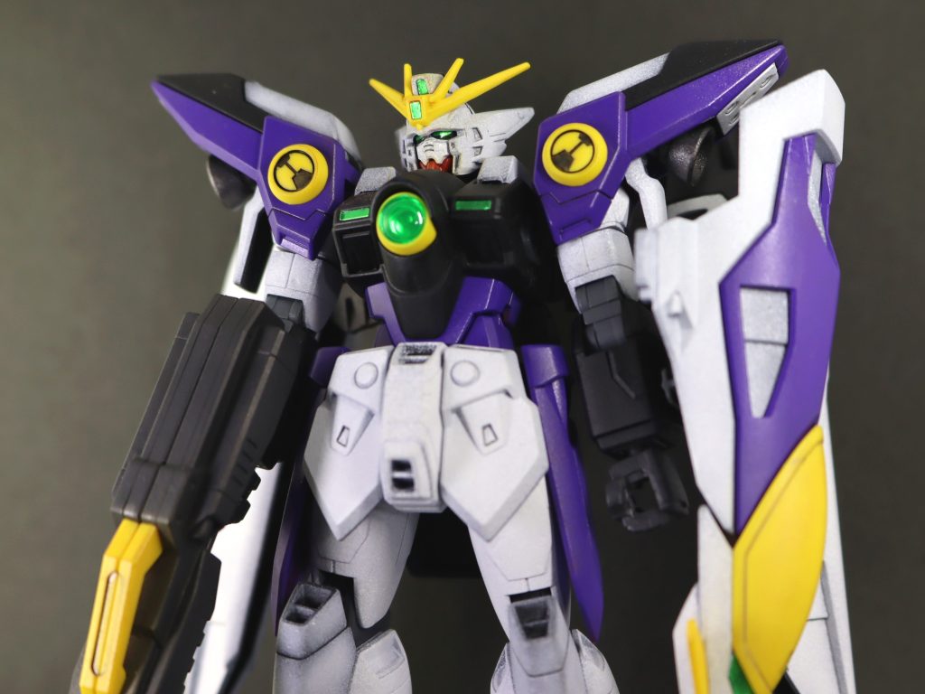 塗装作品 No.12　HGAC 1/144 ウイングガンダムゼロ『新機動戦記ガンダムW』–5枚目/制作者：茶雪bravely