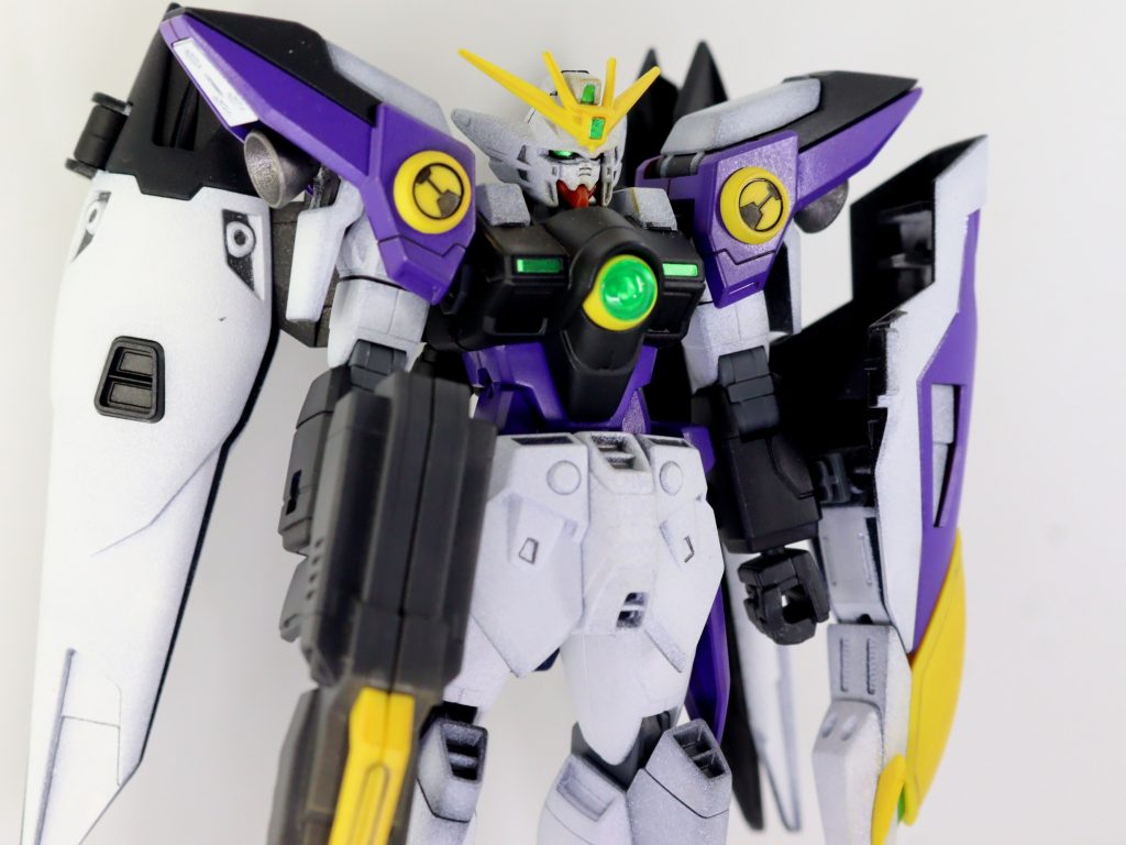 塗装作品 No.12　HGAC 1/144 ウイングガンダムゼロ『新機動戦記ガンダムW』–3枚目/制作者：茶雪bravely