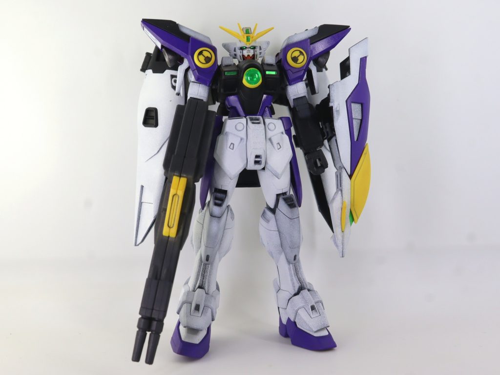 塗装作品 No.12　HGAC 1/144 ウイングガンダムゼロ『新機動戦記ガンダムW』–2枚目/制作者：茶雪bravely