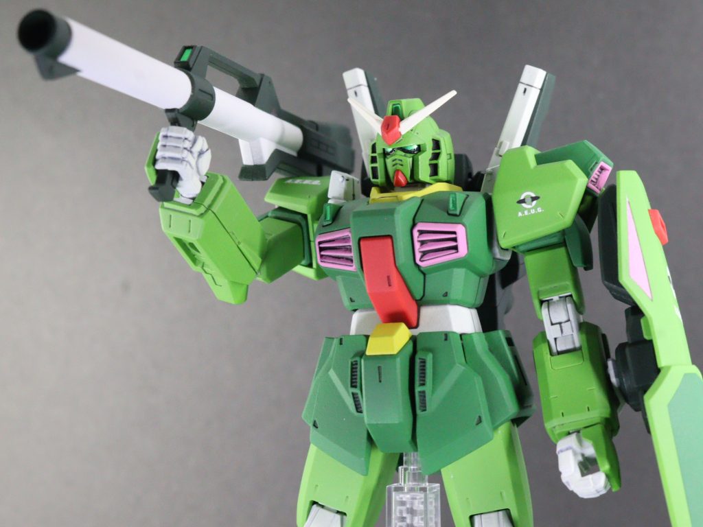 塗装作品 No.14　レコア・ロンド専用ガンダムMk-II　HGUC 1/144 ガンダムMk-II（エゥーゴ仕様）『機動戦士Zガンダム』–3枚目/制作者：茶雪bravely