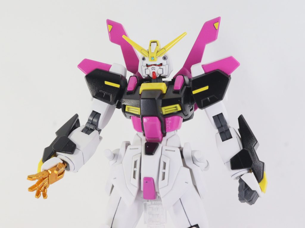 塗装作品 No.15　レイン・ミカムラ専用スターバーニングガンダム　HGBF 1/144 スターバーニングガンダム『ガンダムビルドファイターズ GMの逆襲』–4枚目/制作者：茶雪bravely