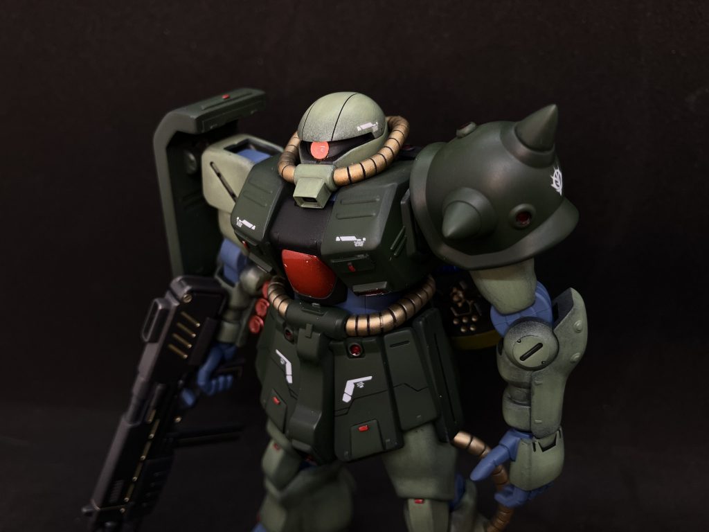 赤色部分をクリアーレッドのキャンディ塗装にするのがマイブームです。