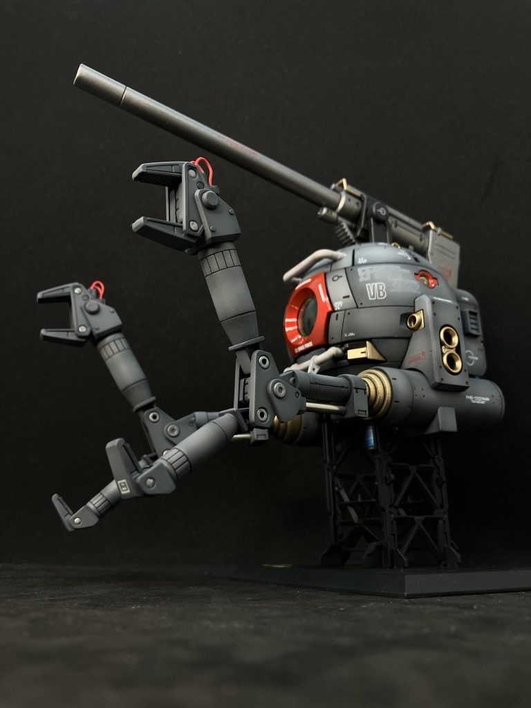 やっぱり赤色のところはクリアレッドのキャンディー塗装です。