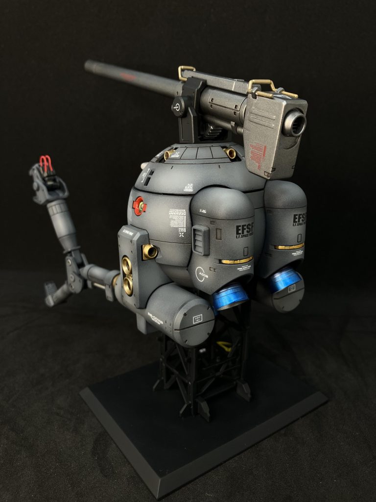 バーニヤは焼け塗装風です。(笑)