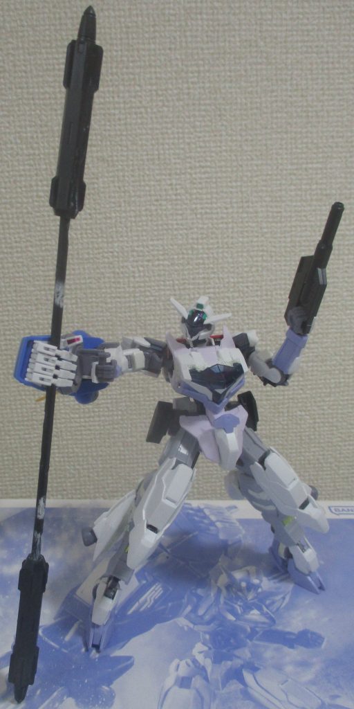 塗装前あと名前の「ガープ(ソロモン悪魔33番目)」ですが、アスモデウス(32番目)と「端白星ことマルコシアス(35番目)」のパーツを多めに使ったので、その連番機という設定で名付けました。