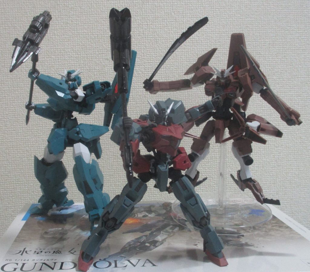 「仲間」であるオセ(鉄血版ウル)&アミー(鉄血版ソーン)との揃い踏み!!!