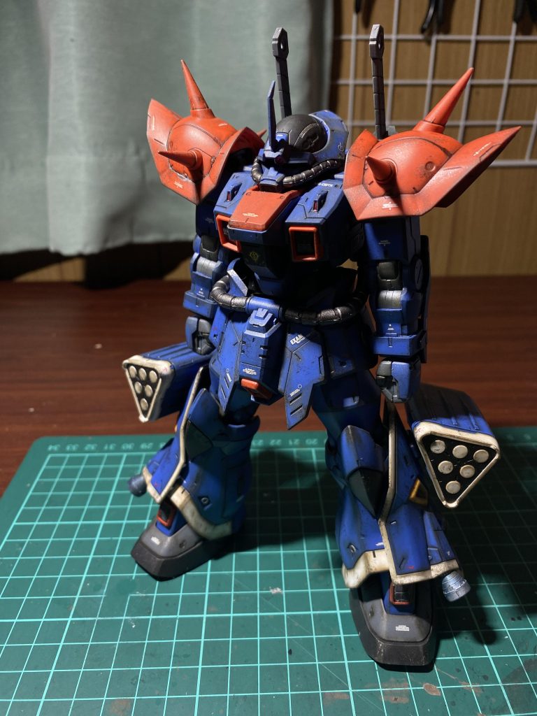 なんだか汚くなっただけのような気がするけどとにかく完成です。