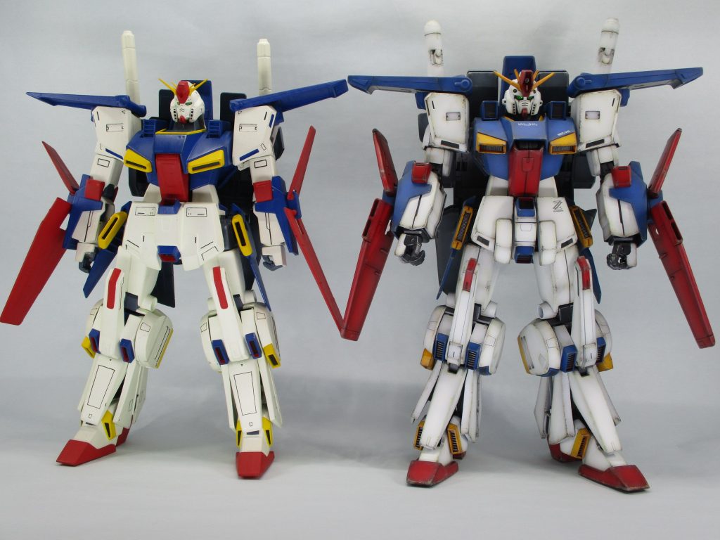 32年前に製作した旧1/100と