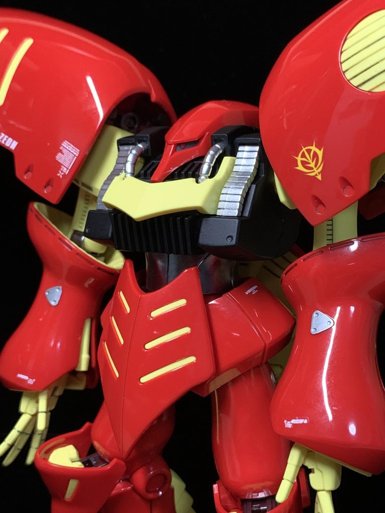 モビリティジョイント　プルツー専用キュベレイmk-II塗装中 HGUC 1/144 キュベレイMk-II （プルツー専用機