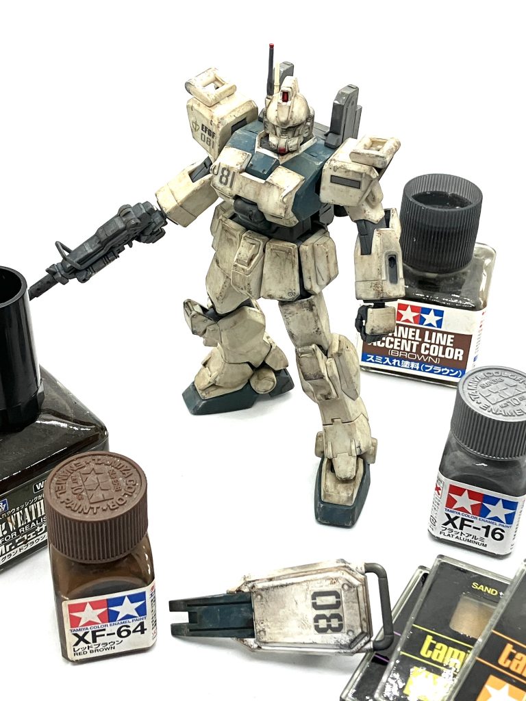 手持ちの塗料を引っ張り出して勢いで行こう！