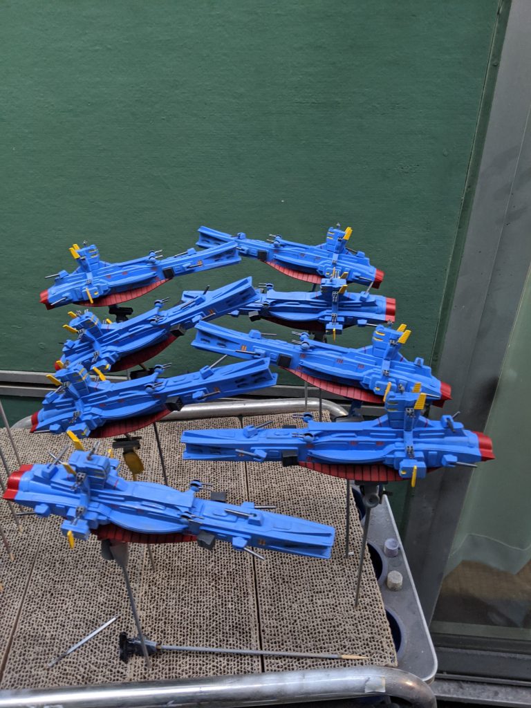 艶消し振って完成・・・達成感が半端ない。