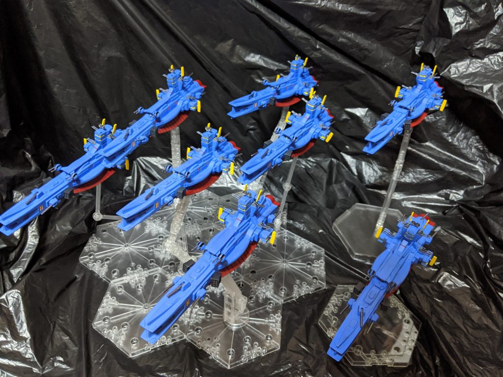 サラミス8隻–6枚目/制作者:夢一夜