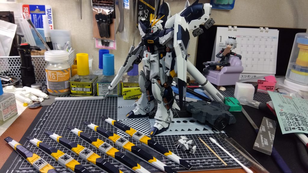 ここまで出来た段階でカッコ良すぎてヨダレ出たww（自画自賛）本年もコツコツと、時には真面目に、時にはネタ全開で作っていきますので、見捨てないで生暖かく見守っていただきますようよろしくお願いします。