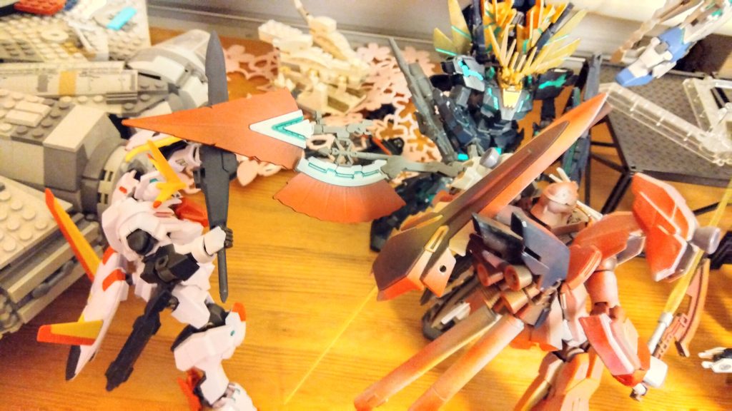 前投稿した奴ら。新規でハイパービームジャベリンを装備。