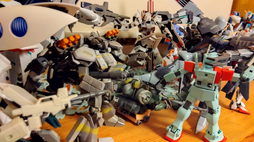 ワイがガンダム系以外で一番好きな機体のバイアラン・カスタム君。