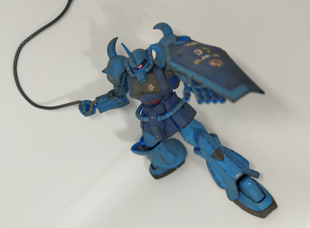 砂漠のイメージが強いのでブラウン系でウェザリング