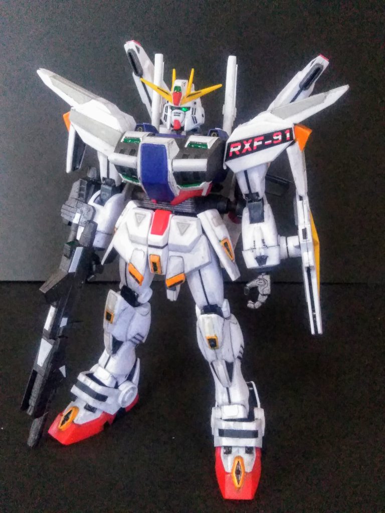 では、逝ってみます😊            懲りもせずに「マウンテンサイクル」より発掘となるこの子😋                   以前投稿の「RXF 91 」の改修機体という      コトです😲                     いや!ショッパナッからポージングが          カッコ悪い😭💦💦             (何時ものコトだから大丈夫👹)