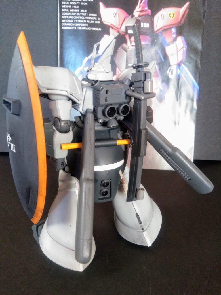 『ア・バオア・クー』陥落戦での戦功により『特務中尉』となった『〔ザッパー〕 天斗 』😤　　　　　　　　                                             新たに受領した機体は『ゲルググ  イェーガー』でした😆　　　　　　　　　　　　　　　　　　パーソナルカラーに彩られた今後の彼の活躍は如何に❓🧐