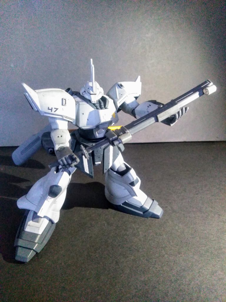 『先代ザッパー刀』と同様に実剣が　　　　　　　　内蔵されております😄　　　　　　　　　　　　　MS相手にドレ程の成果を上げられるかは　　　　　　ご想像にお任せします😏『ザッパー=裁断者』｢UP主｣が敬愛する　　　　　　　｢和月伸宏先生｣の漫画『エンバーミング』の登場キャラ名より勝手に拝借 😋