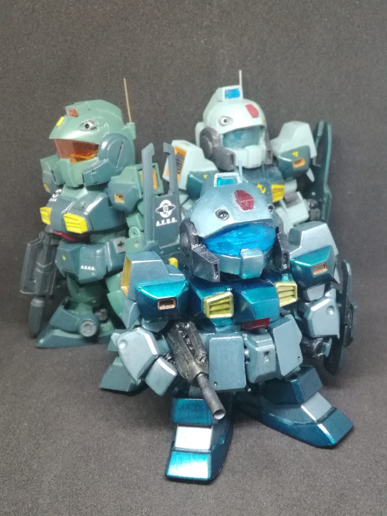 ネモは大好きな機体なので、何度でも作ってしまいます(笑)