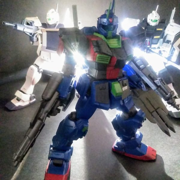 ジム・ストライカー《アルカード・ハロウィン大尉専用機》【0083 トリントン基地所属 ver,】